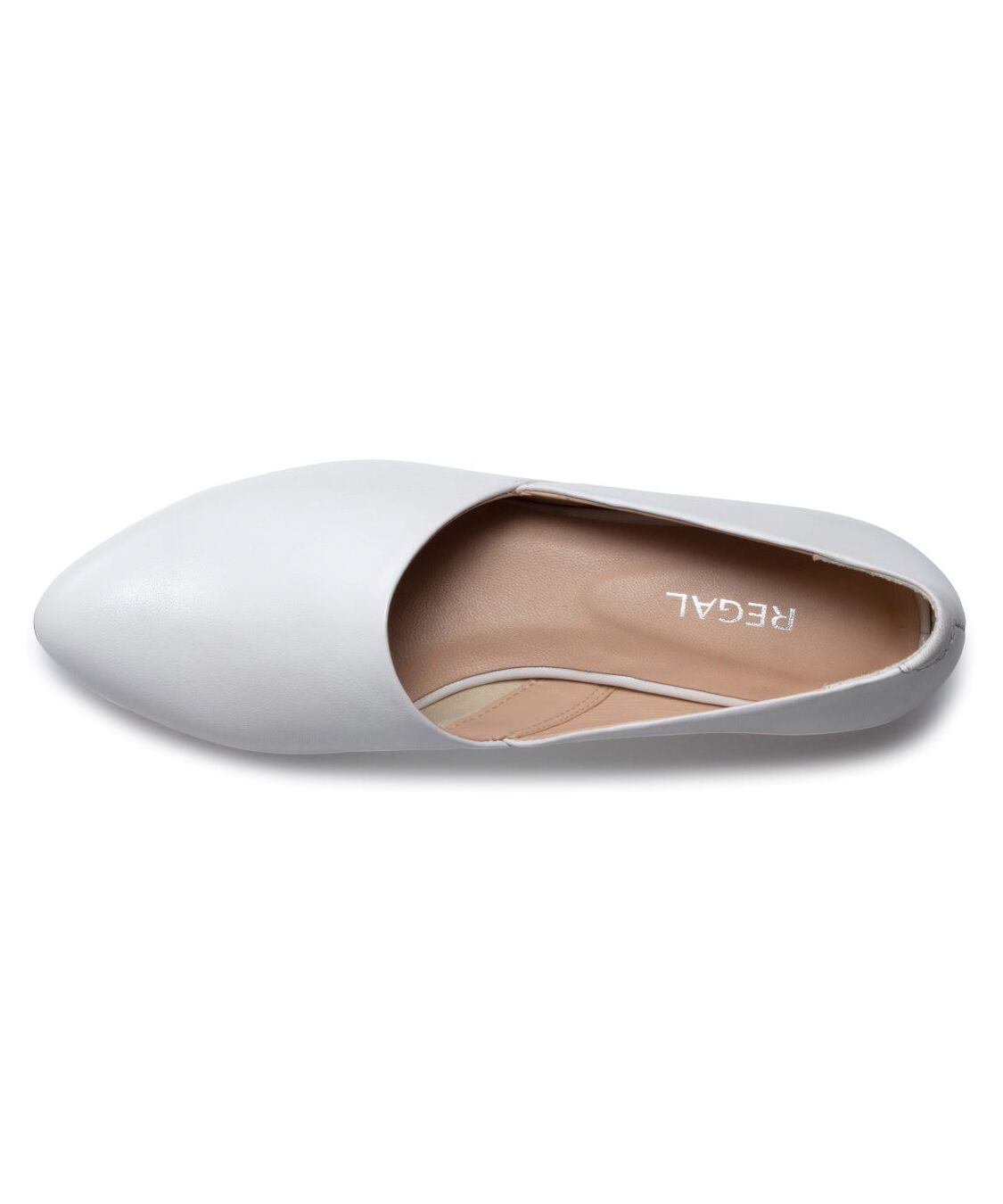 REGAL SHOES「REGAL 【新色追加】甲深フラットシューズ【ヒール20mm】　商品コード：F38RAF」|パンプス|