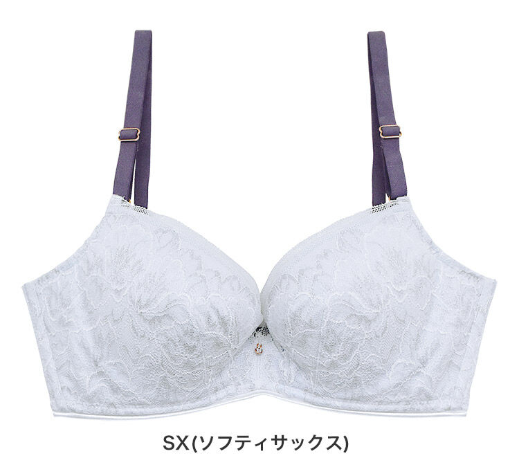 intesucre「アンテシュクレ らくしてキレイ ソフトワイヤータイプ ブラジャー単品 IBT333」|インナー|SX