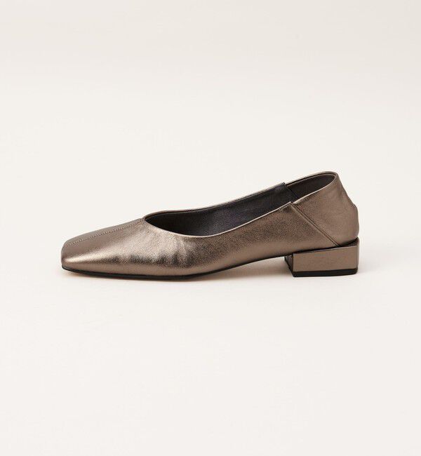 ODETTE E ODILE「スクエアセンターシーム フラット25&darr;&uarr;」|パンプス|