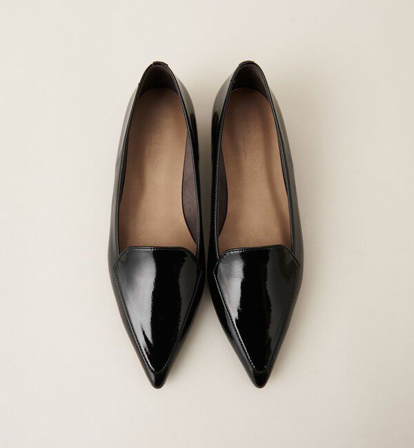 ODETTE E ODILE「R ポインテッドモカ フラット20◎&darr;&uarr;」|パンプス|BLACK