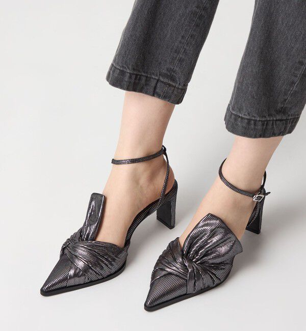 ODETTE E ODILE「＜SY＞ ニュアンスリボン パンプス70&uarr;」|パンプス|