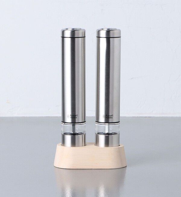 Style for Living「＜Russell Hobbs（ラッセルホブス）＞電動ミル ソルトアンドペッパー MINI2」|食器・キッチングッズ|SILVER
