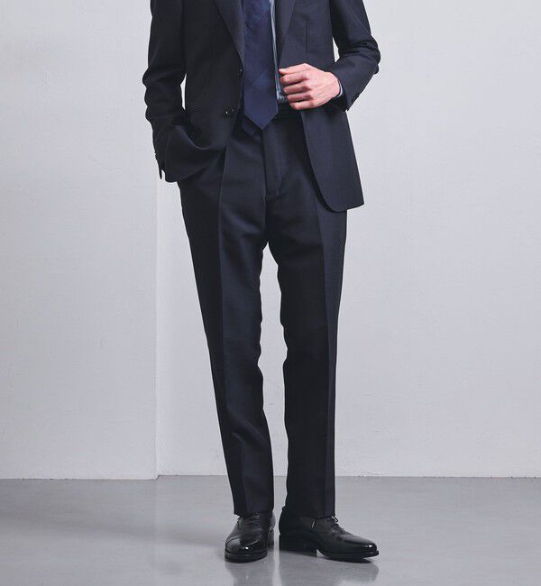 UNITED ARROWS「ウールモヘヤ シングル ３ボタン スーツ MC‐MODEL」|スーツ|