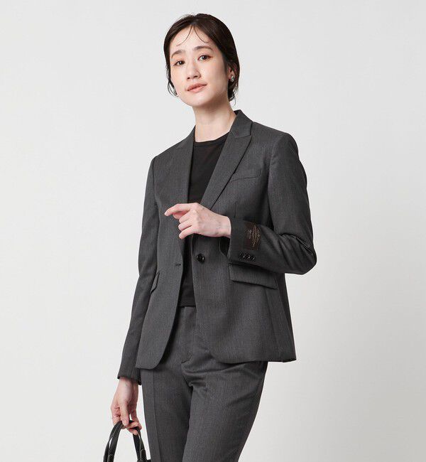 UNITED ARROWS「CANONICO テーラードジャケット」|テーラードジャケット|DK.GRAY