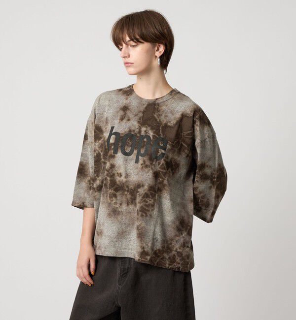 ASTRAET「＜FilMelange for ASTRAET＞ムラ プリント BIG Tシャツ」|Tシャツ・カットソー|