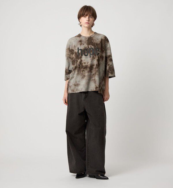 ASTRAET「＜FilMelange for ASTRAET＞ムラ プリント BIG Tシャツ」|Tシャツ・カットソー|