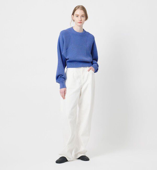 AEWEN MATOPH「＜AEWEN MATOPH＞アゼステッチ ニットプルオーバー ‐ ウォッシャブル ‐」|ニット・セーター|