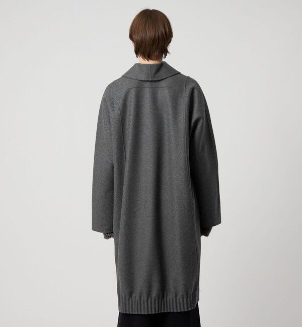 ASTRAET「＜ASTRAET＞スソタック ショールカラー リバーコート」|チェスターコート|