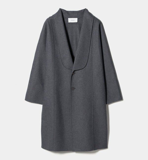 ASTRAET「＜ASTRAET＞スソタック ショールカラー リバーコート」|チェスターコート|