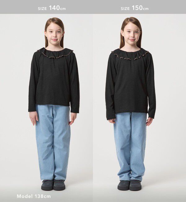 UNITED ARROWS green label relaxing「エリ付きトップス / キッズ  100cm-160cm」|Tシャツ・カットソー|