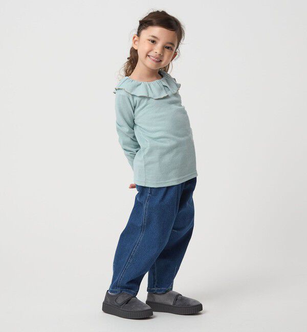 UNITED ARROWS green label relaxing「エリ付きトップス / キッズ  100cm-160cm」|Tシャツ・カットソー|