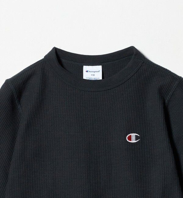 UNITED ARROWS green label relaxing「＜Champion＞ワッフル ロングスリーブTシャツ / キッズ  110cm-130cm」|Tシャツ・カットソー|