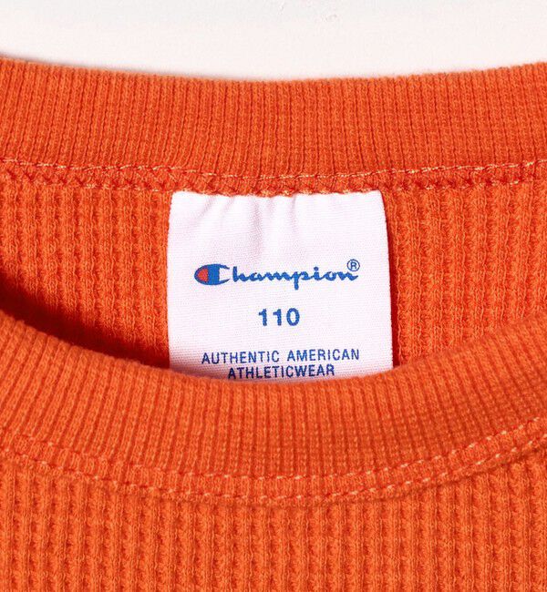 UNITED ARROWS green label relaxing「＜Champion＞ワッフル ロングスリーブTシャツ / キッズ  110cm-130cm」|Tシャツ・カットソー|