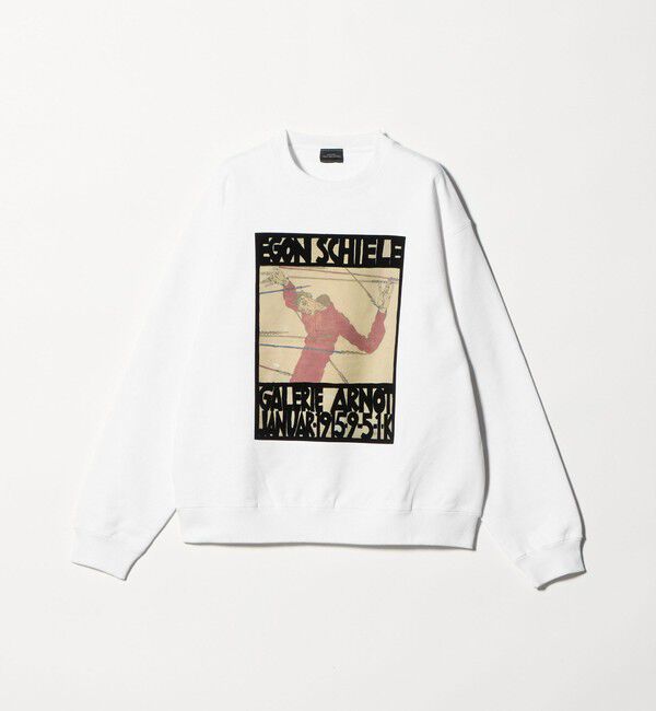 UNITED ARROWS green label relaxing「EGON SCHIELE クルーネック スウェット」|スウェット・ジャージ|WHITE