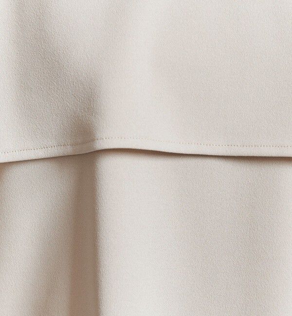 BEAUTY&YOUTH UNITED ARROWS「【WEB限定 Wardrobe DAILY MINIMAL】ケープフリル レイヤーカットソー」|Tシャツ・カットソー|