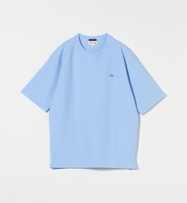BEAUTY&YOUTH UNITED ARROWS「＜LACOSTE for BEAUTY&YOUTH＞1トーン ショートスリーブ Tシャツ」|Tシャツ・カットソー|LT.BLUE