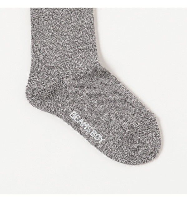 BEAMSBOY「BEAMS BOY / 杢スウェット ソックス NEW」|ソックス|