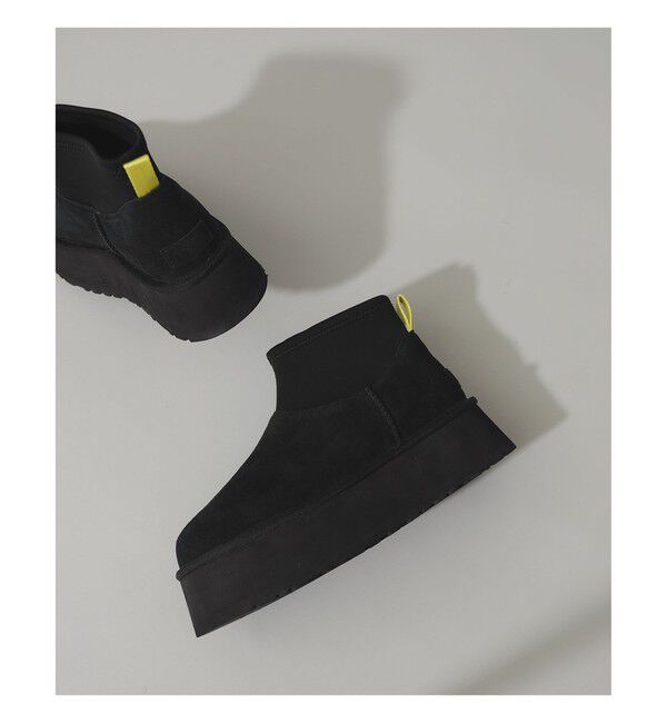 Ray BEAMS 「【WEB限定】UGG(R) / W CLASSIC MINI DIPPER」|その他|BLACK