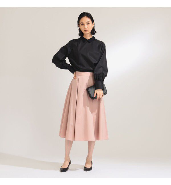 Demi-Luxe BEAMS 「グログラン カラー ブラウス」|シャツ・ブラウス|