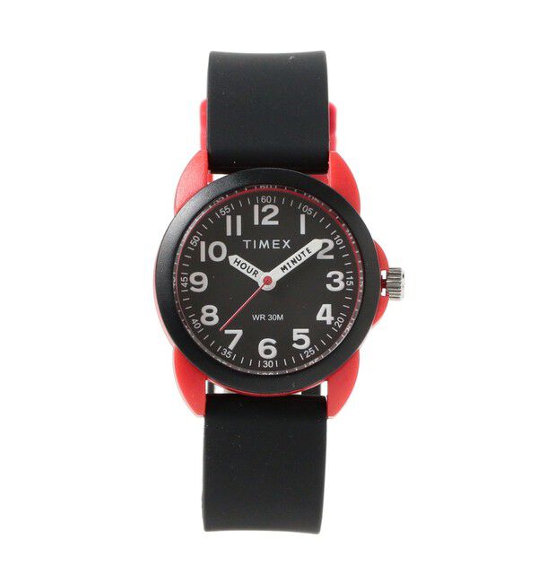 BEAMSBOY「TIMEX / キッズ アナログ」|腕時計|Black_and_Red