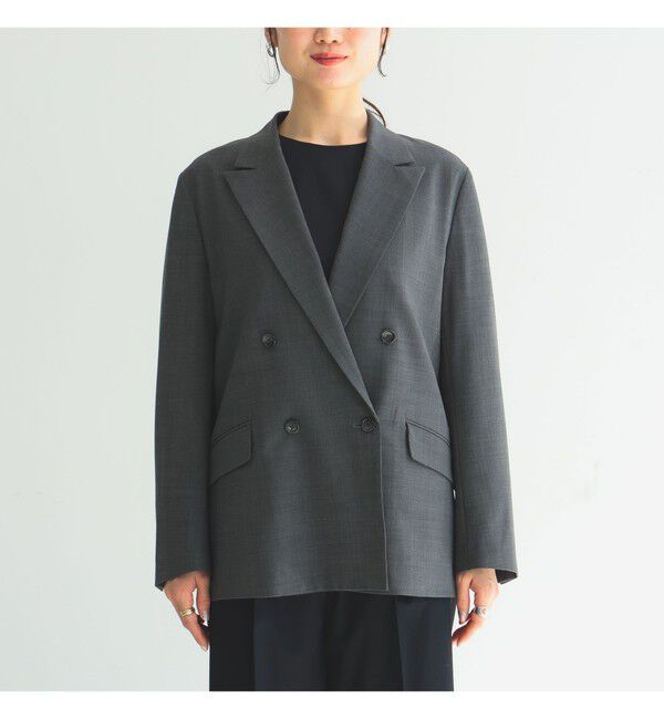 Demi-Luxe BEAMS 「Oggi &times; Demi-Luxe BEAMS / ボクシー テーラードジャケット」|ダッフルコート|