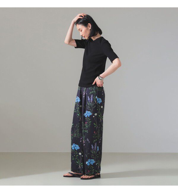 Demi-Luxe BEAMS 「【別注】スタイリスト佐藤佳菜子 &times; SLOANE / クルーネック リブTシャツ」|Tシャツ・カットソー|