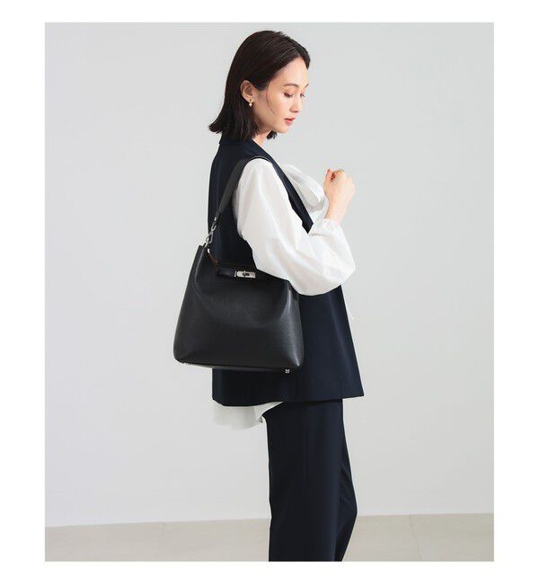 Demi-Luxe BEAMS 「【別注】GIANNI NOTARO / 1ハンドル バケツ トートバッグ」|トートバッグ|別注NERO