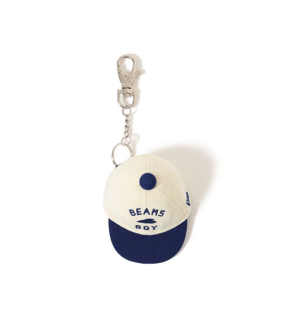 BEAMSBOY「【別注】NEW ERA / BBロゴ キャップ キーホルダー」|その他|D.ROYAL_BLUE