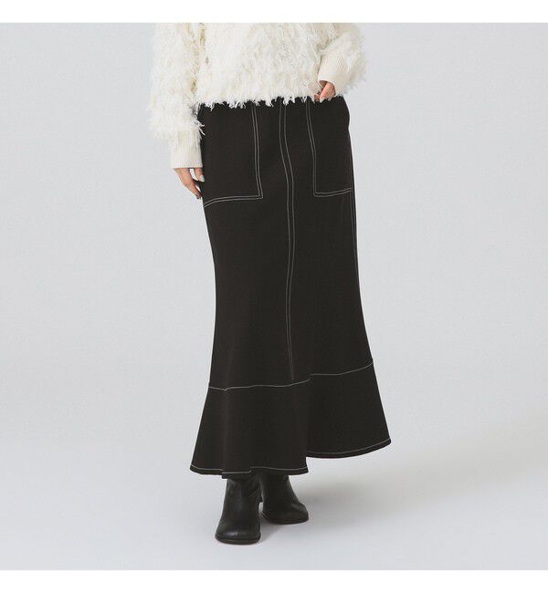 Ray BEAMS 「ステッチ マーメイド スカート」|スカート|