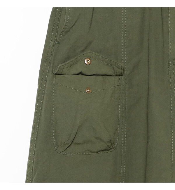 BEAMSBOY「コットン タイプライター ミリタリー スカート」|スカート|