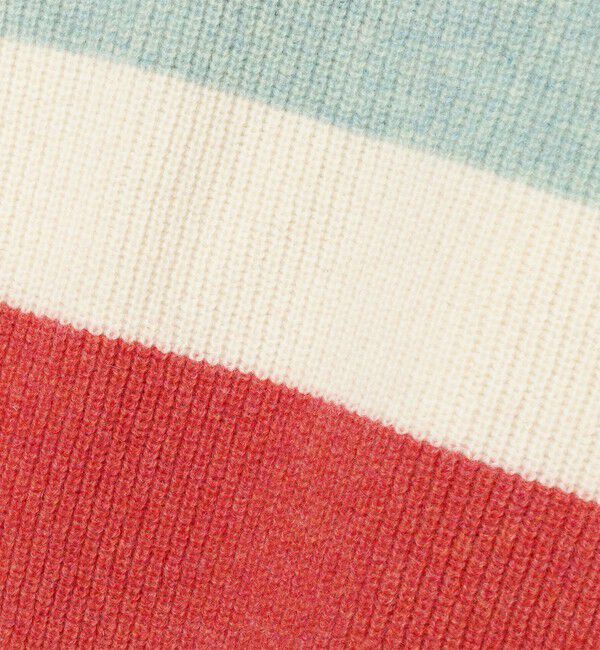 BEAMS PLUS「BEAMS PLUS / Crew Multi Stripe 5G」|ニット・セーター|