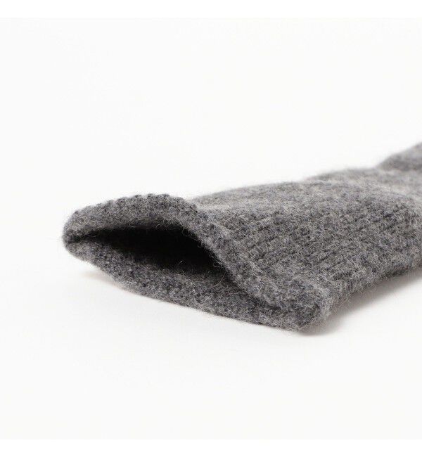 BEAMS「カシミア フィンガーレス グローブ」|手袋|