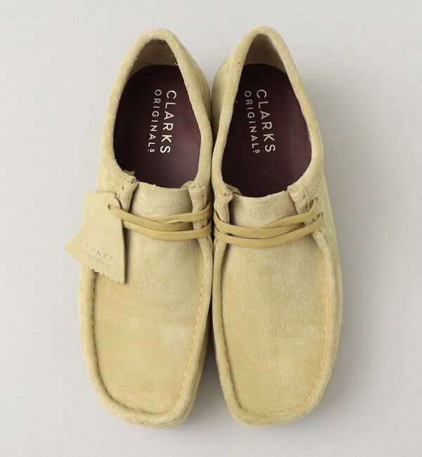 SHIPS「CLARKS: WALLABEE」|モカシン|
