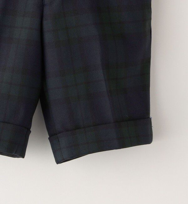 SHIPS KIDS「SHIPS KIDS:ウォッシャブル ブラックウォッチ ショーツ(100～130cm)」|その他|