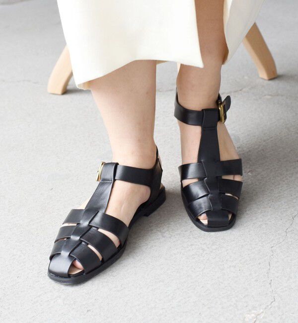 SHIPS for women「* スリム グルカ サンダル 22.5～25.5cm 24SS ◇」|サンダル|