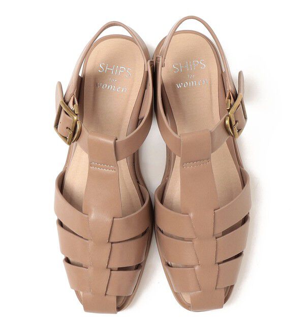 SHIPS for women「* スリム グルカ サンダル 22.5～25.5cm 24SS ◇」|サンダル|