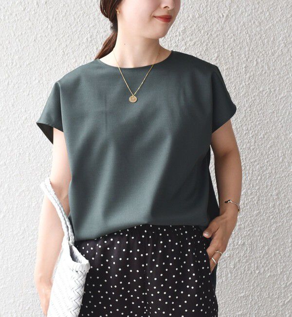 SHIPS for women「〈手洗い可能〉ツイルブラウス」|シャツ・ブラウス|