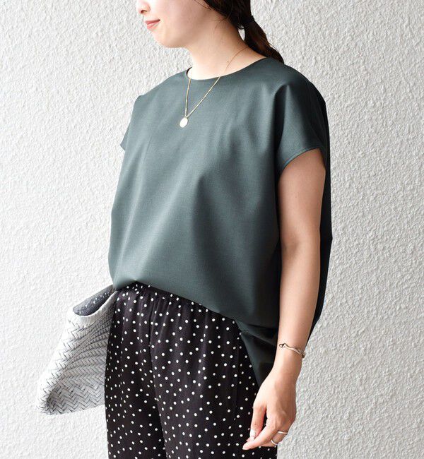 SHIPS for women「〈手洗い可能〉ツイルブラウス」|シャツ・ブラウス|