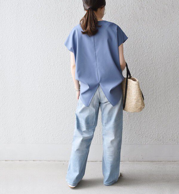 SHIPS for women「〈手洗い可能〉ツイルブラウス」|シャツ・ブラウス|