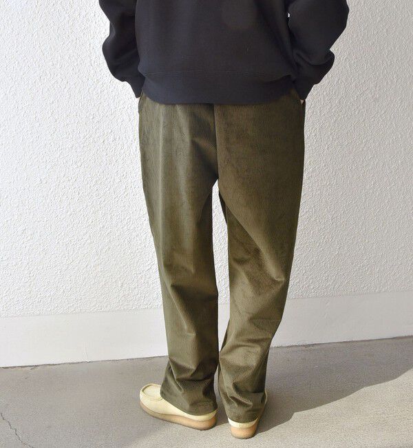 SHIPS any「【SHIPS any別注】HELLO FOX: コーデュロイ ワイド テーパード パンツ◇」|その他|