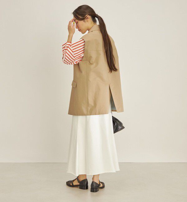 SHIPS for women「〈手洗い可能〉オーガニック綿 裏毛 スカート◇」|スカート|