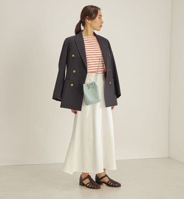 SHIPS for women「〈手洗い可能〉オーガニック綿 裏毛 スカート◇」|スカート|