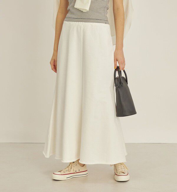 SHIPS for women「〈手洗い可能〉オーガニック綿 裏毛 スカート◇」|スカート|