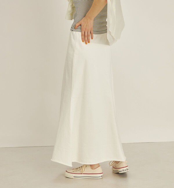 SHIPS for women「〈手洗い可能〉オーガニック綿 裏毛 スカート◇」|スカート|