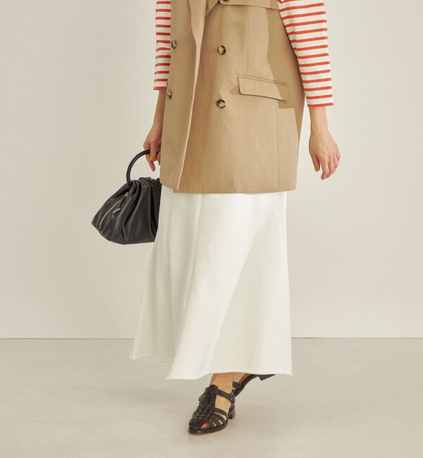 SHIPS for women「〈手洗い可能〉オーガニック綿 裏毛 スカート◇」|スカート|