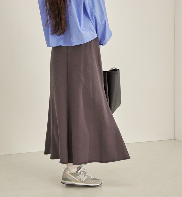 SHIPS for women「〈手洗い可能〉オーガニック綿 裏毛 スカート◇」|スカート|