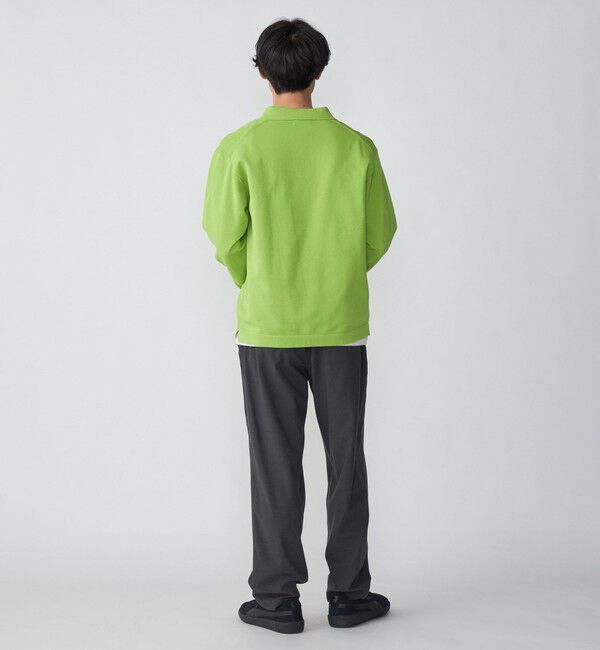 SHIPS「SHIPS:〈手洗い可能〉14ゲージ TEXBRID(R) ミラノリブ スキッパー ポロシャツ」|Tシャツ・カットソー|