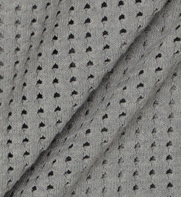 SHIPS「SHIPS:〈手洗い可能〉12ゲージ クロシェライク アイレット カーディガン」|カーディガン|