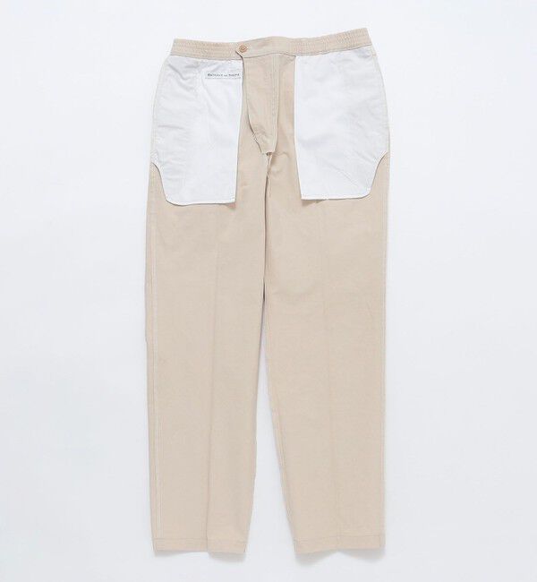 SHIPS「BATEAUX DE SHIPS: チノクロス テーパード トラウザース」|チノ|