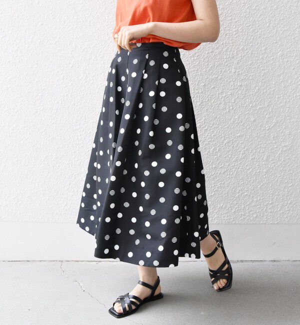 SHIPS any「SHIPS any:〈洗濯機可能〉クラシカル フレア スカート」|スカート|